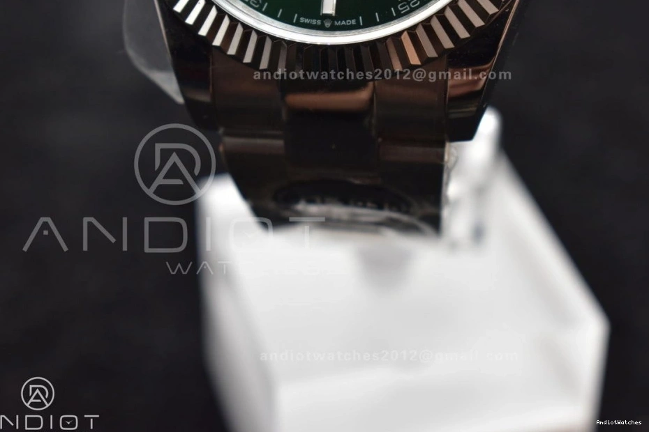 904L Edition 1:1 DIWF Best 41 on Sundust DateJust TravelReady Green Dial 648 Steel SA Bracelet 126334 Oyster 0314